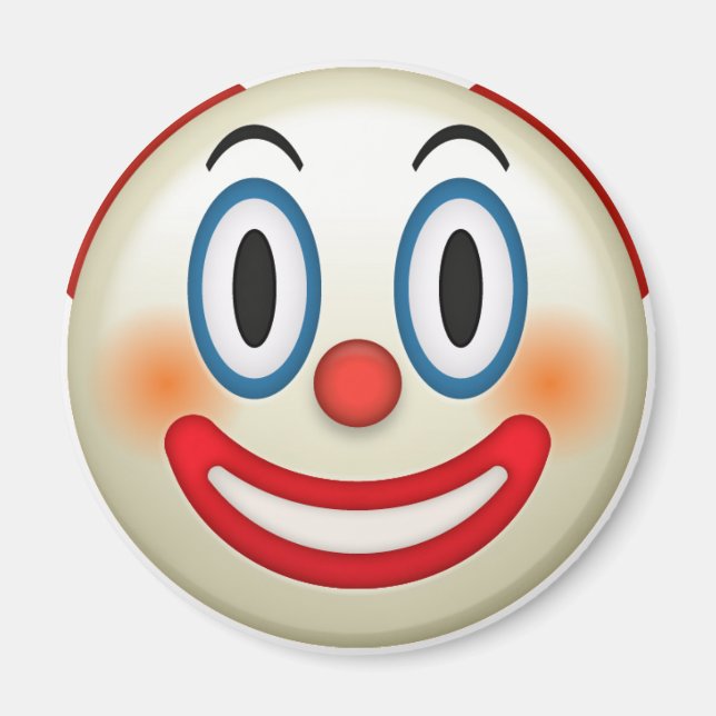 Aimant Emoji Clown (Devant)