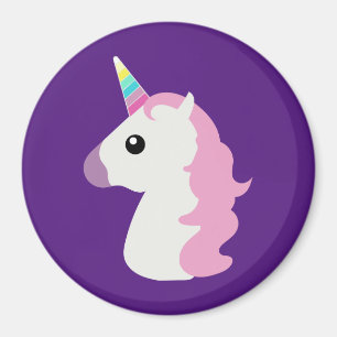 Aimant Emoji Unicorn