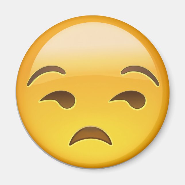 Aimant Emoji Visage Inamusant (Devant)
