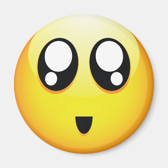 Aimant Émoticônes adorables (Devant)