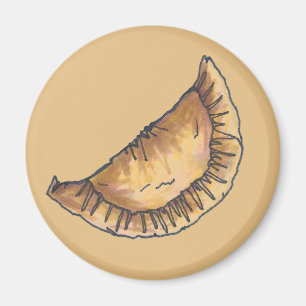 Aimant Empanadas Latin Amérique du Sud Viennoiseries frit