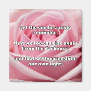 Aimant Empath Shine Positive Encouragement Citation