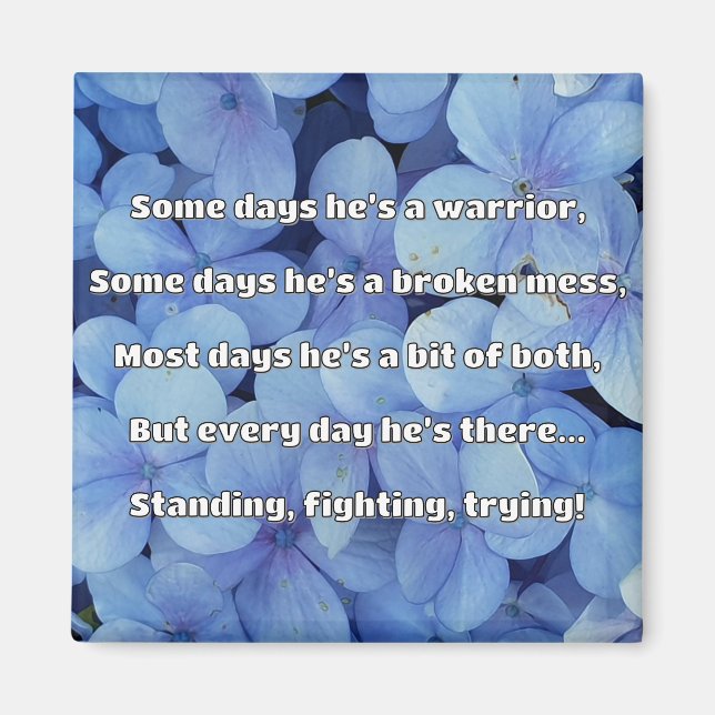 Aimant Empath Strength Positive Citation Encouragement (Devant)