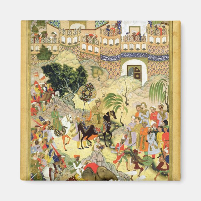 Aimant Empereur Akbar's triumphant entry into Surat, frai (Devant)