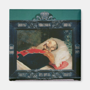 Aimant Empereur Alexandre II sur son lit de mort, 1881