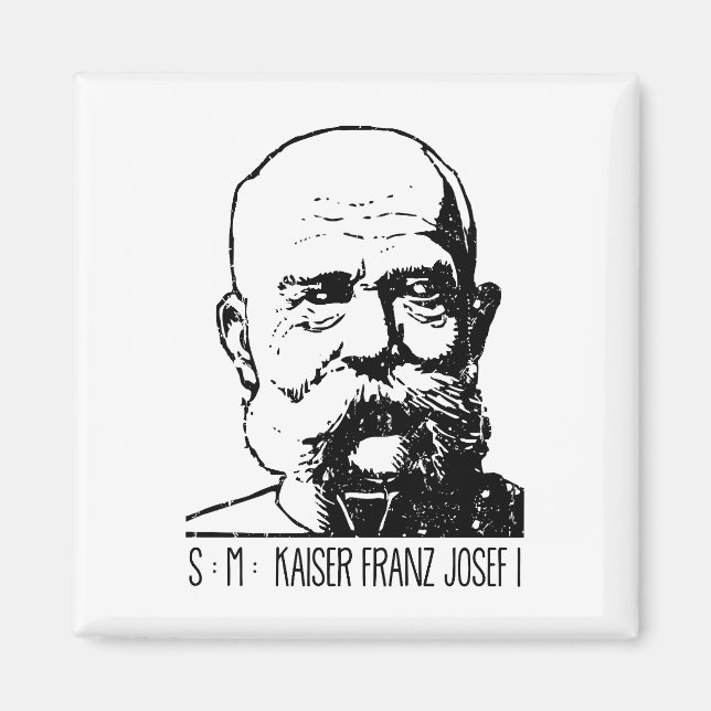 Aimant Empereur François-Joseph Autriche (Devant)