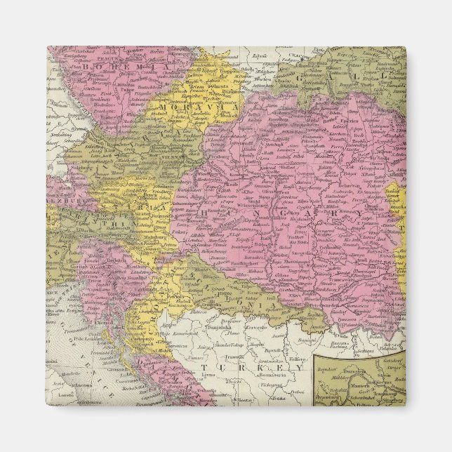 Aimant Empire autrichien 4 (Devant)