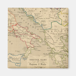 Aimant Empire Grec et Royaume d'Italie 774 a 900