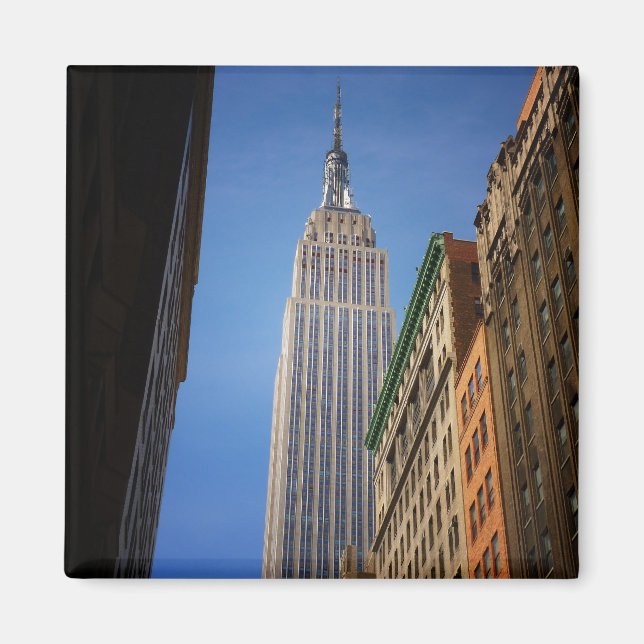 Aimant Empire State Building Against the Sky, New York (Devant)