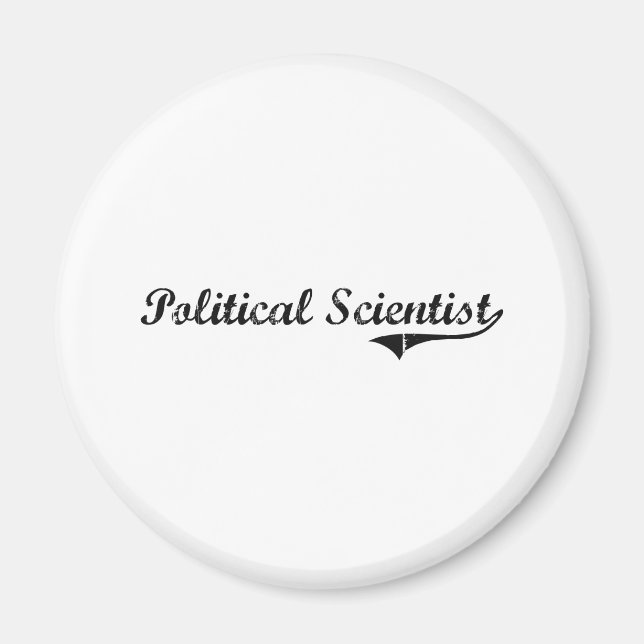 Aimant Emploi professionnel de politologue (Devant)
