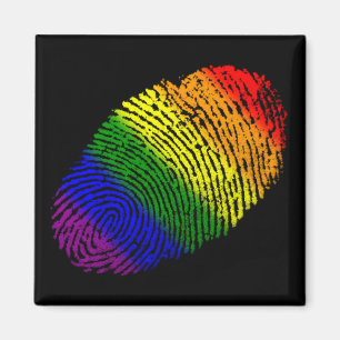 Aimant Empreinte digitale de LGBT