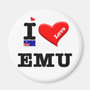 Aimant EMU - I Love