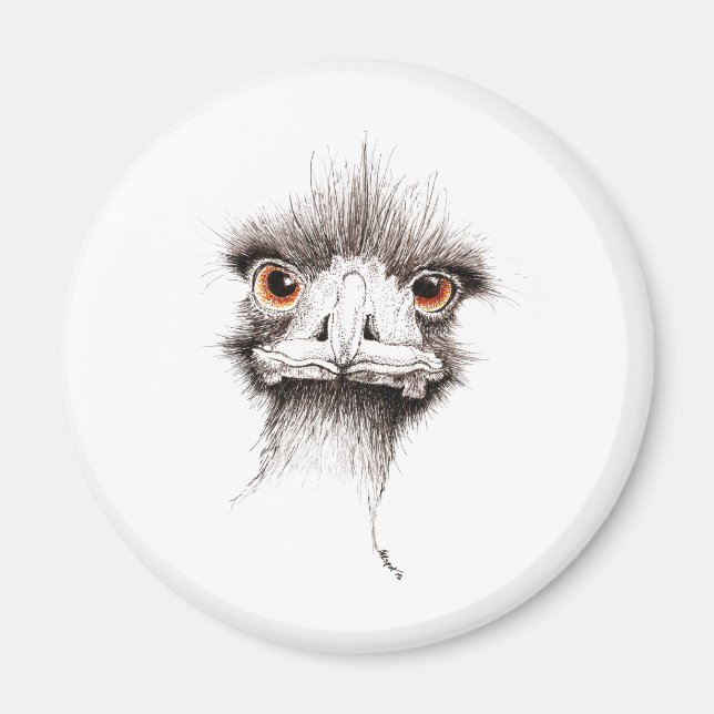 Aimant Emu par Inkspot (Devant)