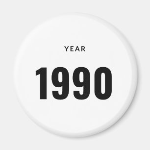 Aimant en 1990