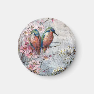 Aimant En Attente De L'Oiseau De Surfeur Kingfisher