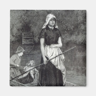 Aimant En attente de père, de 'Leisure Hour', 1888