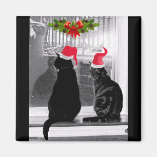 Aimant En Attente De Père Noël