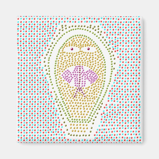 Aimant en cobra égyptien (Devant)