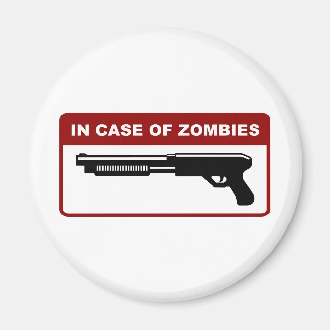Aimant En Coque De Zombies (Devant)