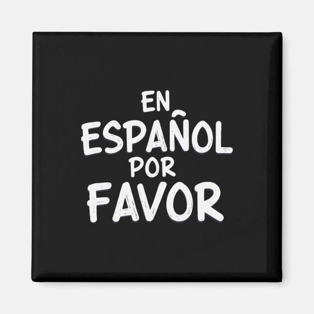 Aimant En Espagnol S'il Vous Plaît Professeur d'espagnol  (Devant)