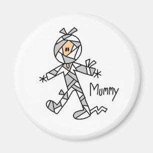 Aimant en forme de momie pour Halloween