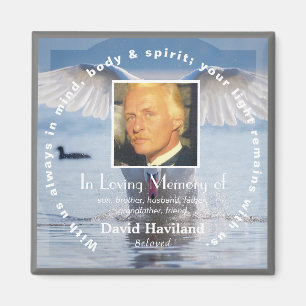 Aimant En mémoire amoureuse de l'aimant HAMbyWG