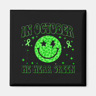 Aimant En Nous Octobre Ruban Vert Sourire Visage