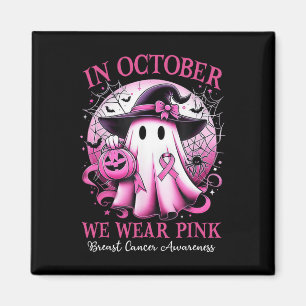 Aimant En Octobre Nous Portons Une Sorcière Rose Ghost Ca