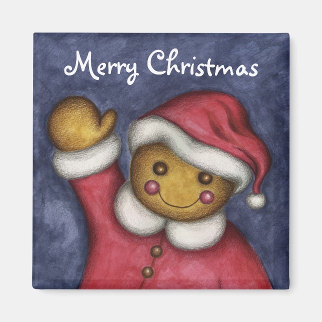 Aimant en pain d'épices (Devant)