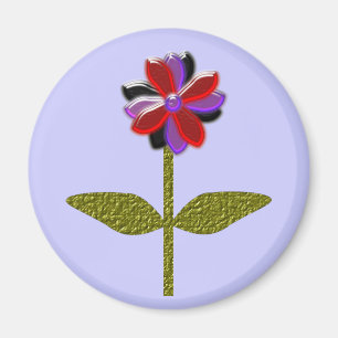 Aimant en plastique brillant