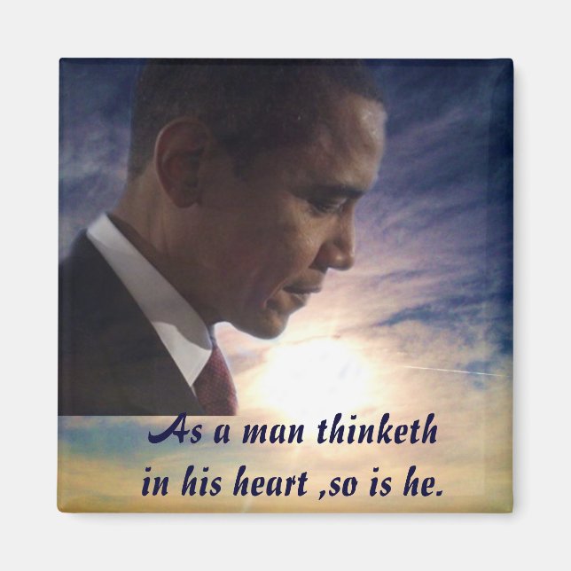 Aimant En tant qu'homme Thinketh_Magnet (Devant)