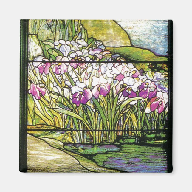 Aimant en verre tendu du Jardin d'eau (Devant)