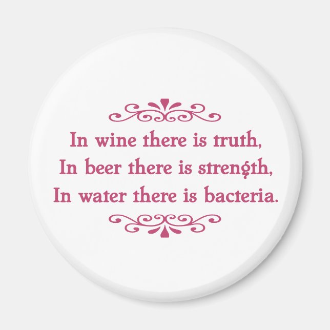 Aimant En Vino Veritas -cf (Devant)