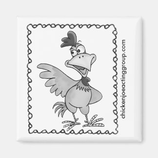 Aimant encadré Chicken Joe