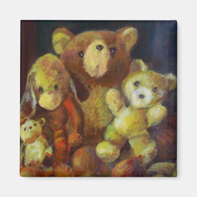 Aimant Encore de la vie avec des Nounours (Devant)