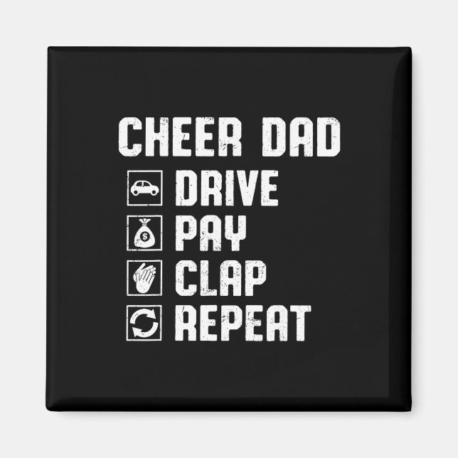 Aimant Encourage Papa Conduire Payer Applaudir Répéter Ch (Devant)