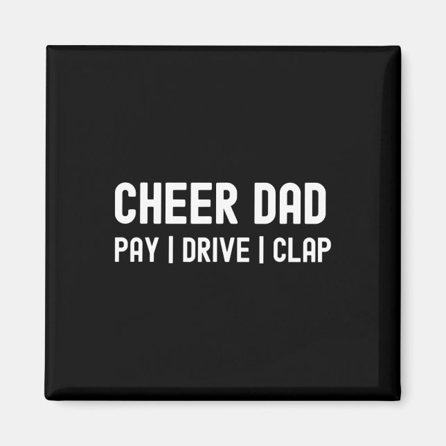 Aimant Encourage Papa Drôle Payer Conduire Applaudir Chee (Devant)
