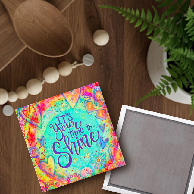 Aimant Encouragement du temps pour briller l'aimant d'int (Créateur téléchargé)