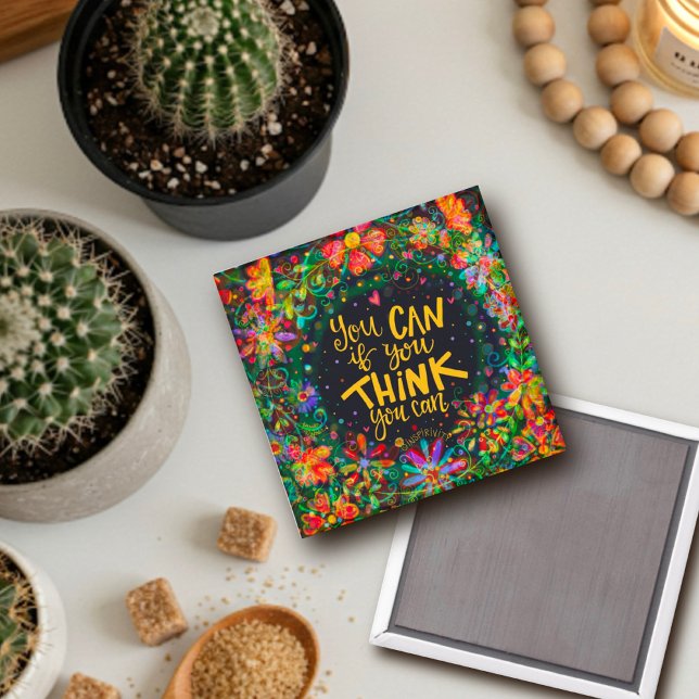 Aimant Encouragement Penser que vous pouvez l'indice d'in (Créateur téléchargé)