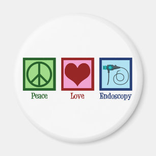 Aimant Endoscopie Peace Love