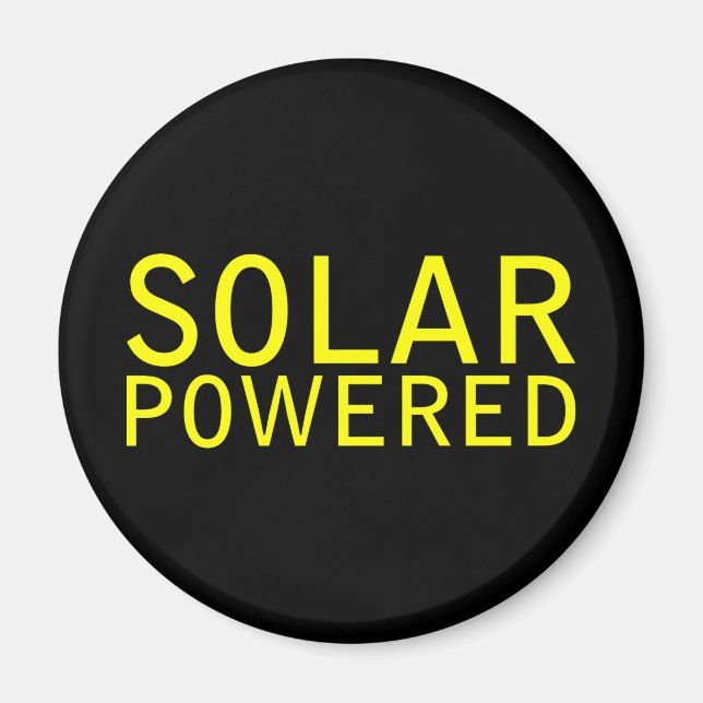 Aimant énergie solaire (Devant)