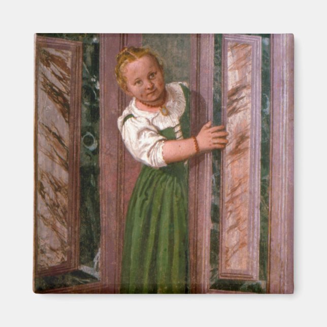 Aimant Enfant à la porte, de la Sala a Crociera, c.156 (Devant)