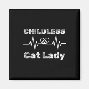 Aimant Enfant Chat Lady Amusante Amoureux des chats 5