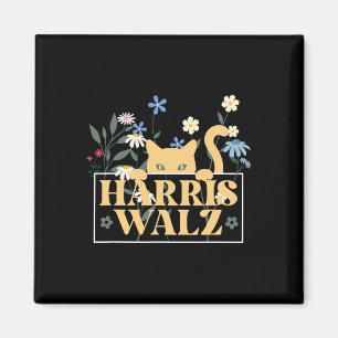 Aimant Enfant Chat Lady Harris Wheimer Waltz Floral Wom