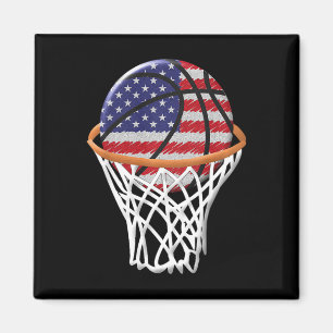 Aimant Enfants 4 juillet Bysketbyll États-Unis Drapeau En