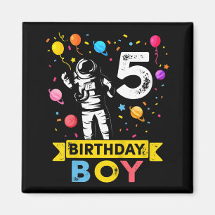 Aimant Enfants 5 ans garçon astronaute 5 ans garçon