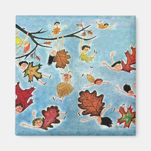 Aimant Enfants de feuille