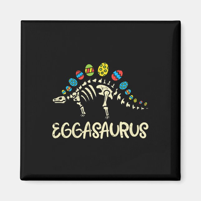 Aimant Enfants Eggasaurus Pâques Stegosaurus Dinosaure Ga (Devant)