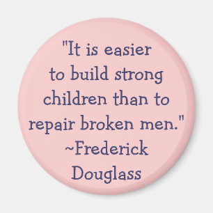 Aimant Enfants forts de Frederick Douglass