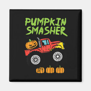 Aimant Enfants Halloween Citrouille Smasher Monster Camio